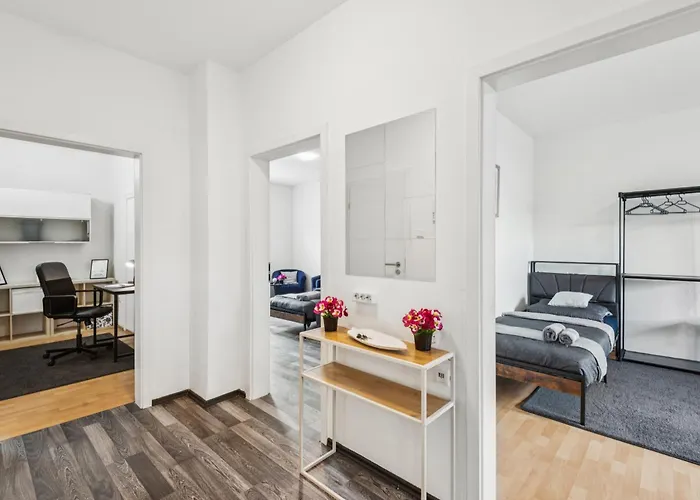 Appartamento Velbert, Gute Lage, Ideal Fuer Geschaeftsleute, Monteure, Messegaeste, 3 Schlafzimmer, Smarttv